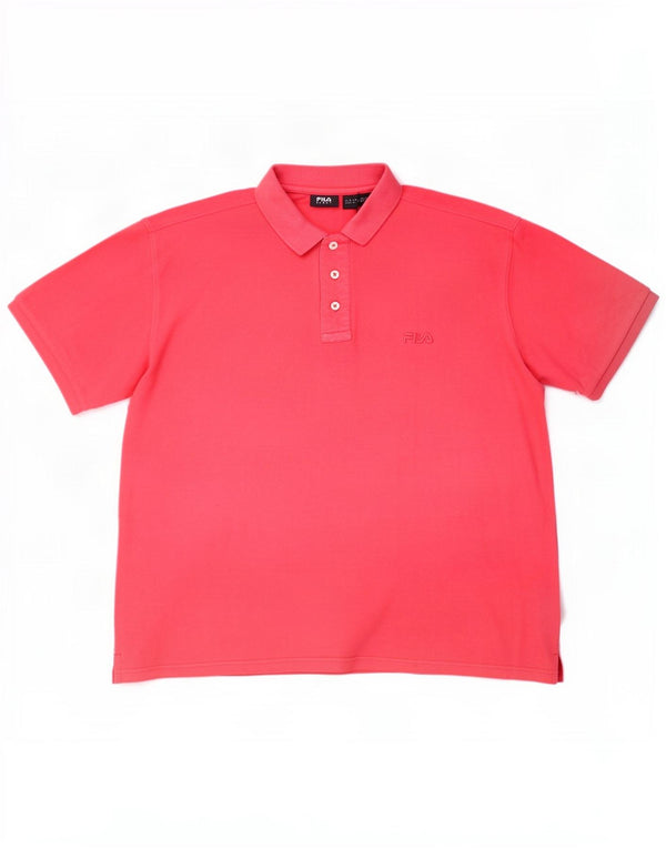Fila Polo Homme Grand Rose Coton