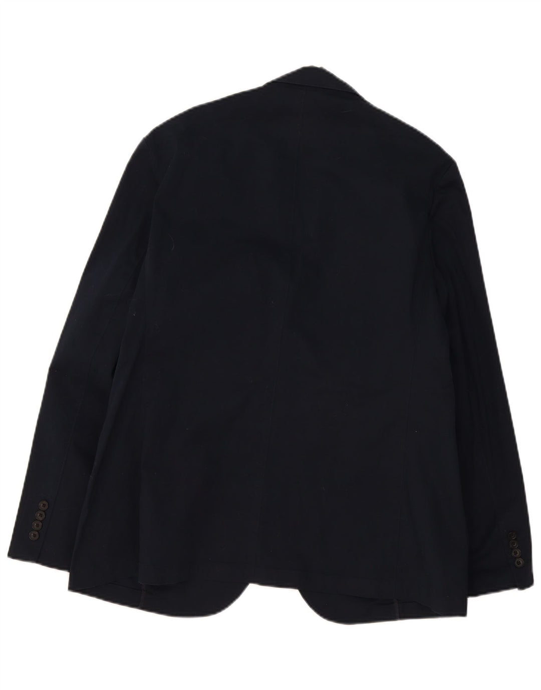 Marks & Spencer Veste blazer à 2 boutons pour homme UK 44 XL Bleu marine Coton
