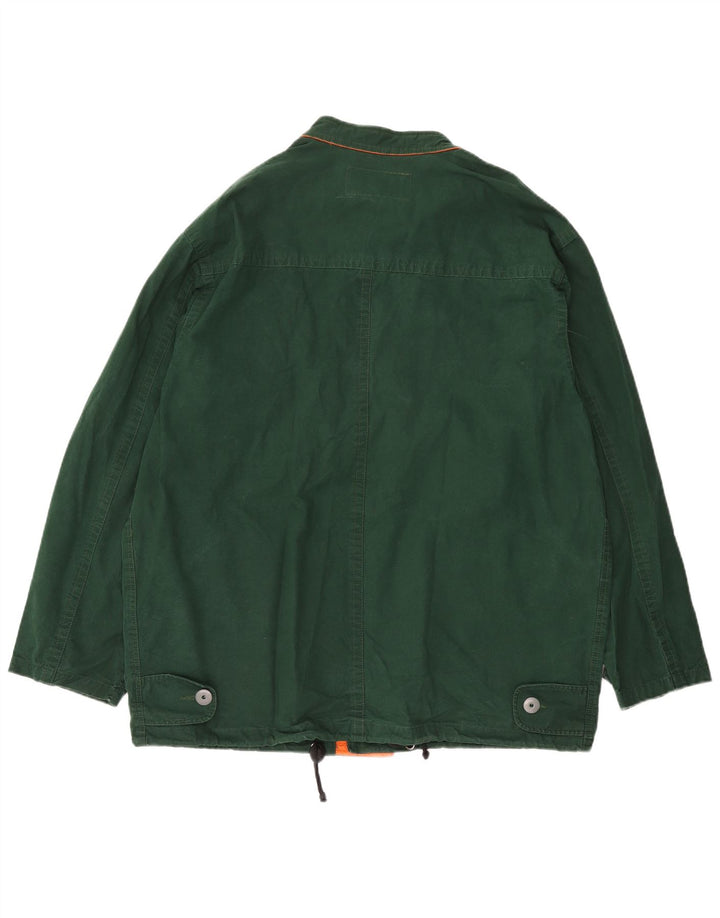 SERGIO TACCHINI Veste utilitaire pour homme UK 42 XL Coton vert