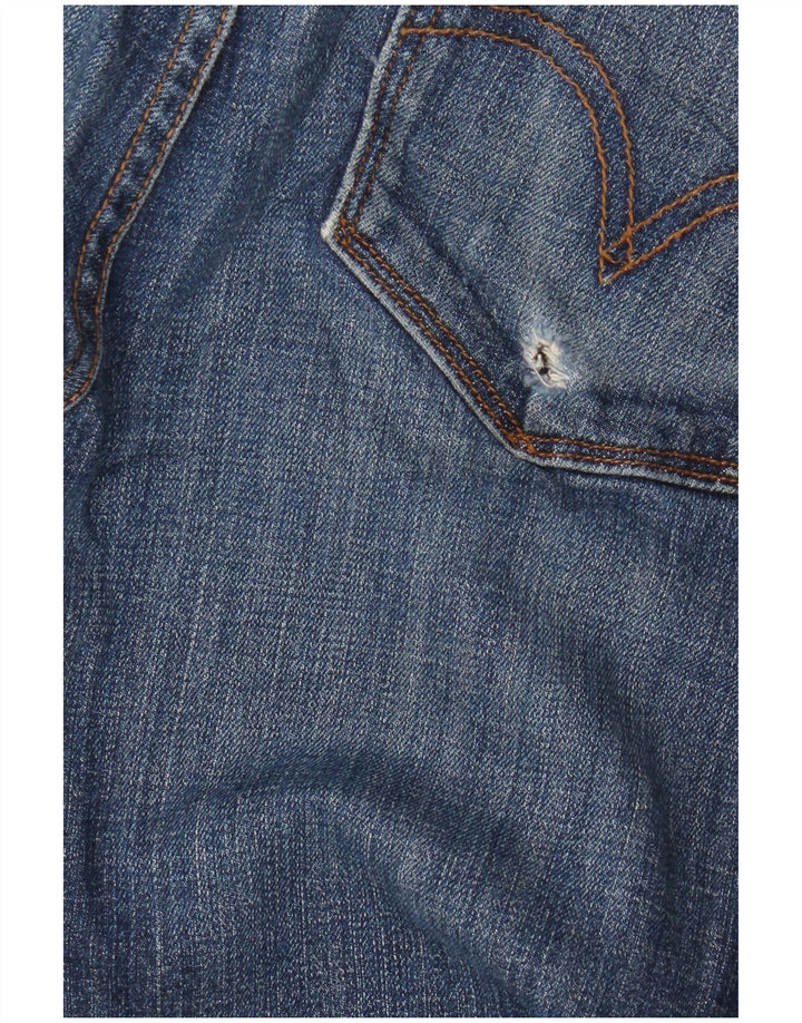 Levi's Jean bootcut 525 pour femme US 10 Large W30 L28 Bleu Coton