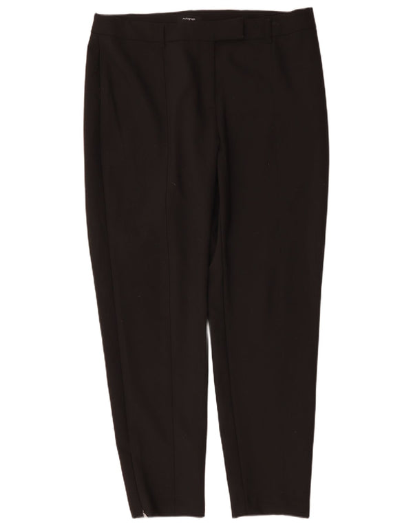 Marks & Spencer Pantalon de costume fuselé pour femme UK 16 Large W36 L30 Noir