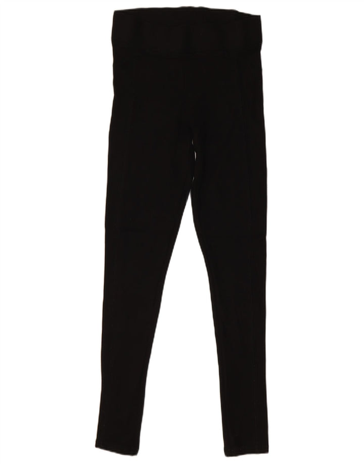 Topshop Leggings Femme UK 8 Small Noir Viscose