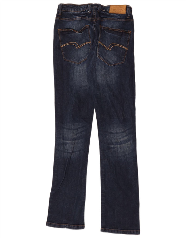 Lee Jean Cooper Slim Bootcut Femme W30 L33 Bleu Marine Coton
