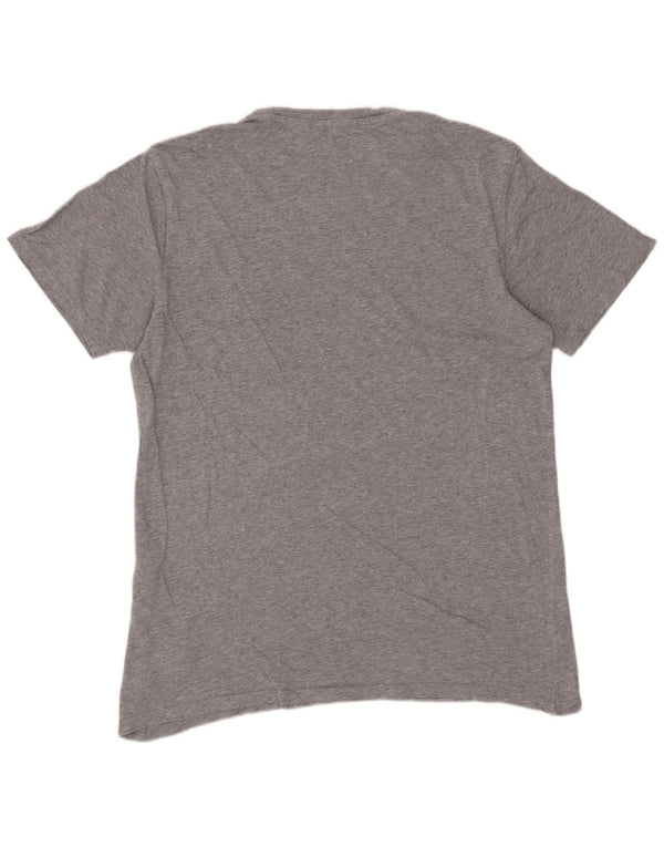 LEVI'S Tee-Shirt Graphique Homme Gris Moyen Moucheté Coton