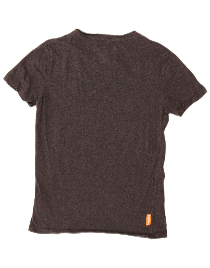 Superdry T-Shirt Homme Petit Gris Coton