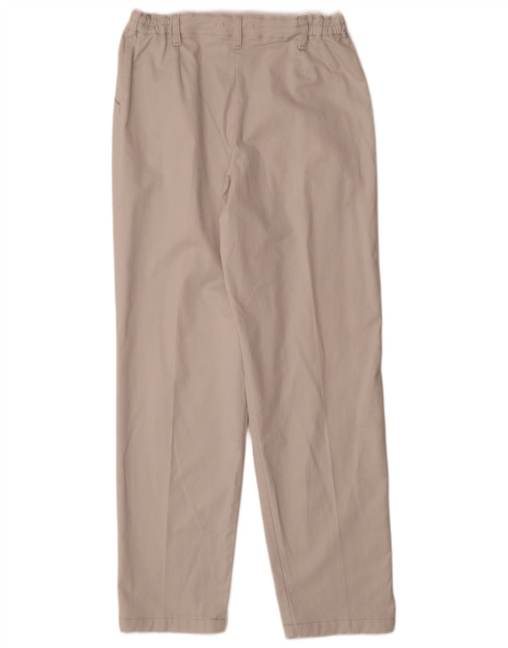 Lee Pantalon décontracté fuselé pour femme US 12 Large W32 L32 Coton beige