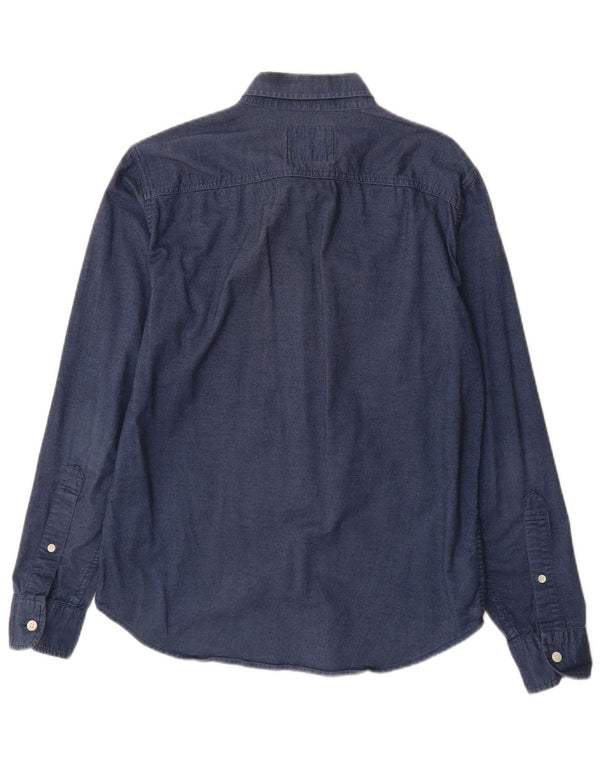 Hollister Chemise Homme Small Bleu Marine Coton
