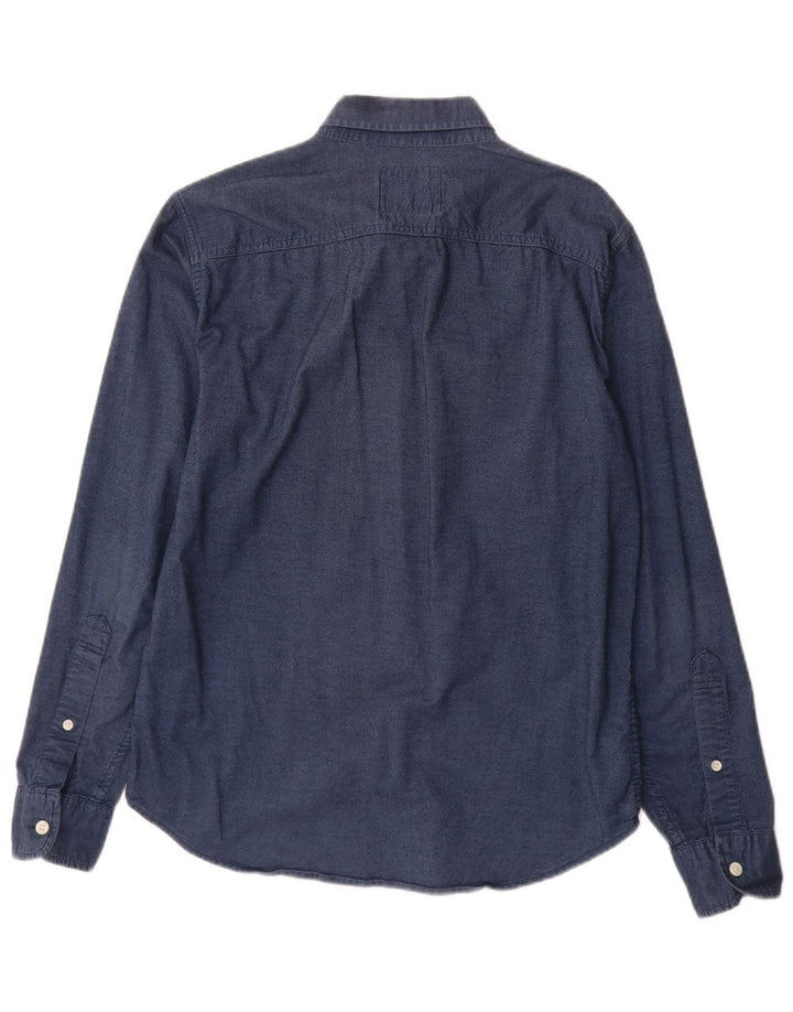 Hollister Chemise Homme Small Bleu Marine Coton