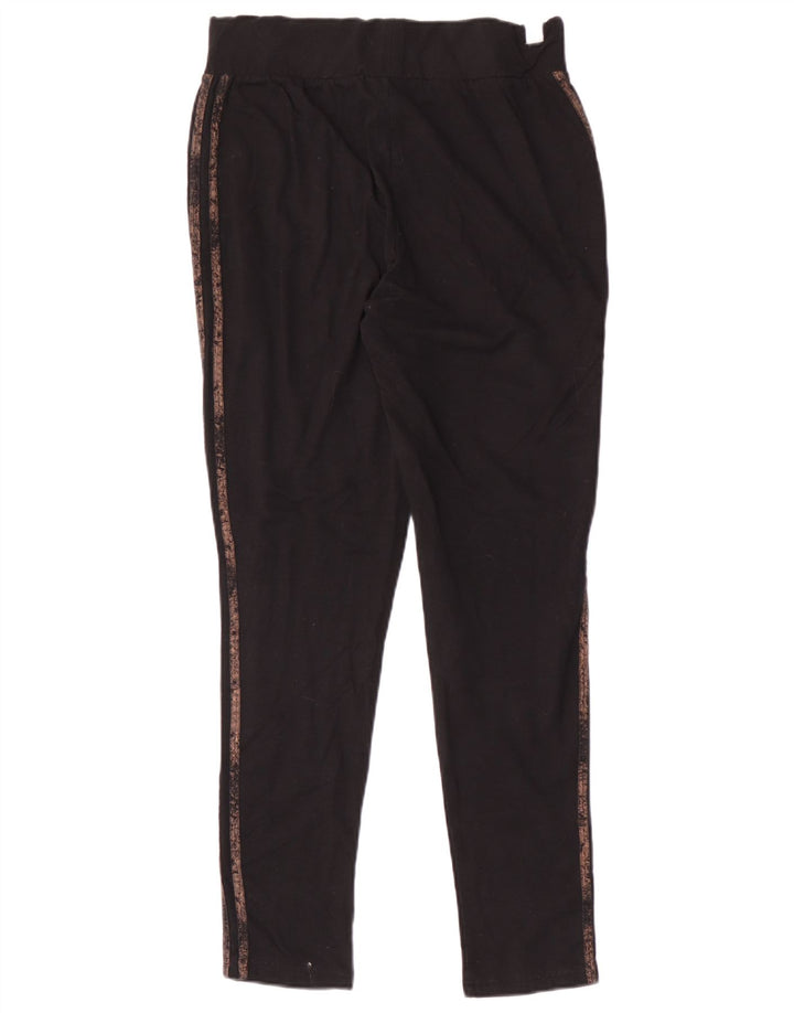 Adidas Leggings Femme UK 10 Petit Noir Polyester