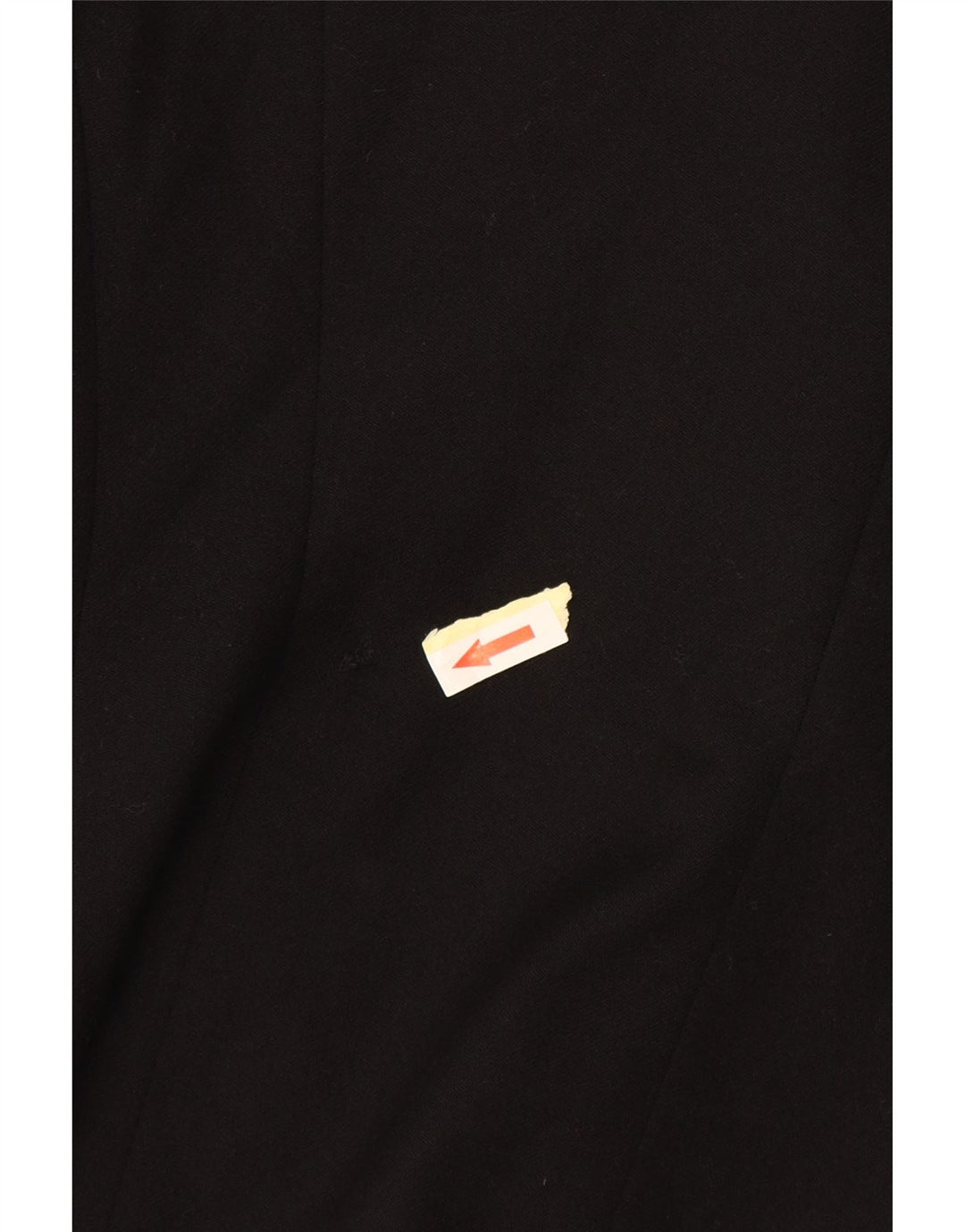 Zara Veste Blazer 1 Bouton Femme UK 16 Grande Laine Noire