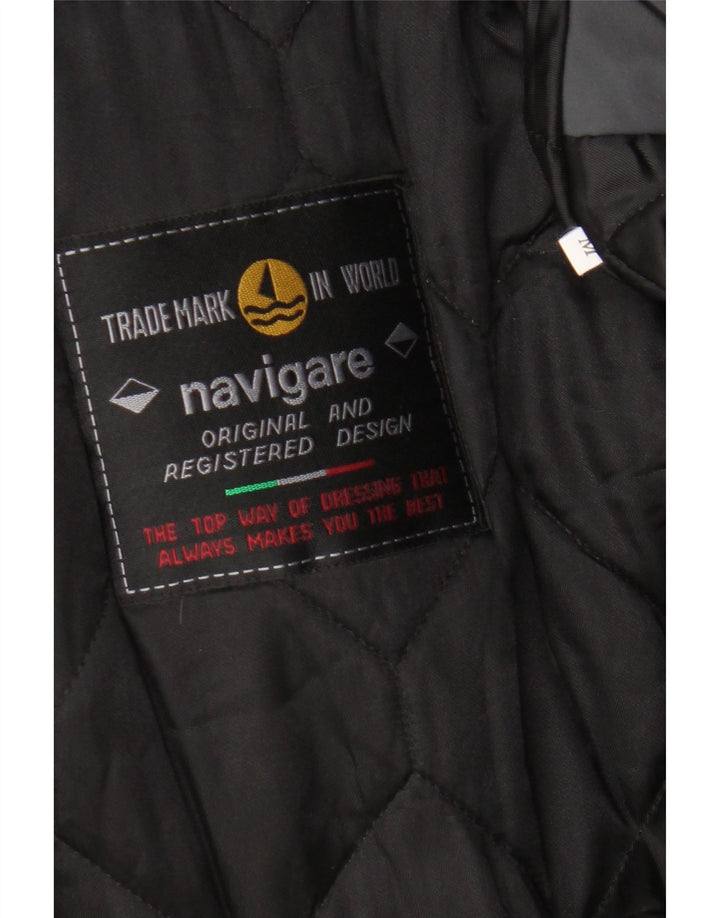 Navigare Veste coupe-vent pour homme UK 38 Gris moyen