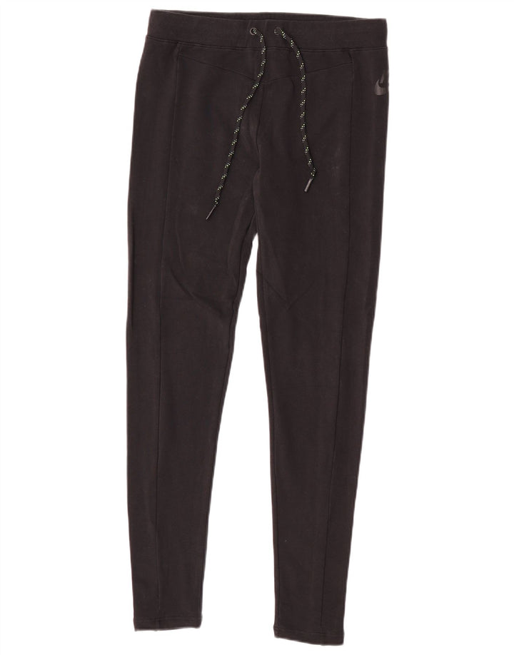 Nike Leggings Femme UK 10 Petit Noir Coton