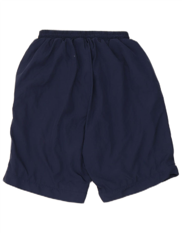 Asics Short de sport homme petit bleu marine polyester