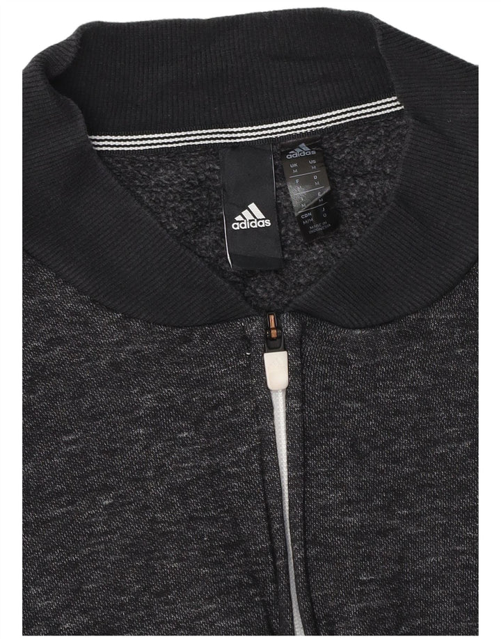 ADIDAS Mens Graphic Tracksuit Top Jacket Medium Navy Blue Colourblock