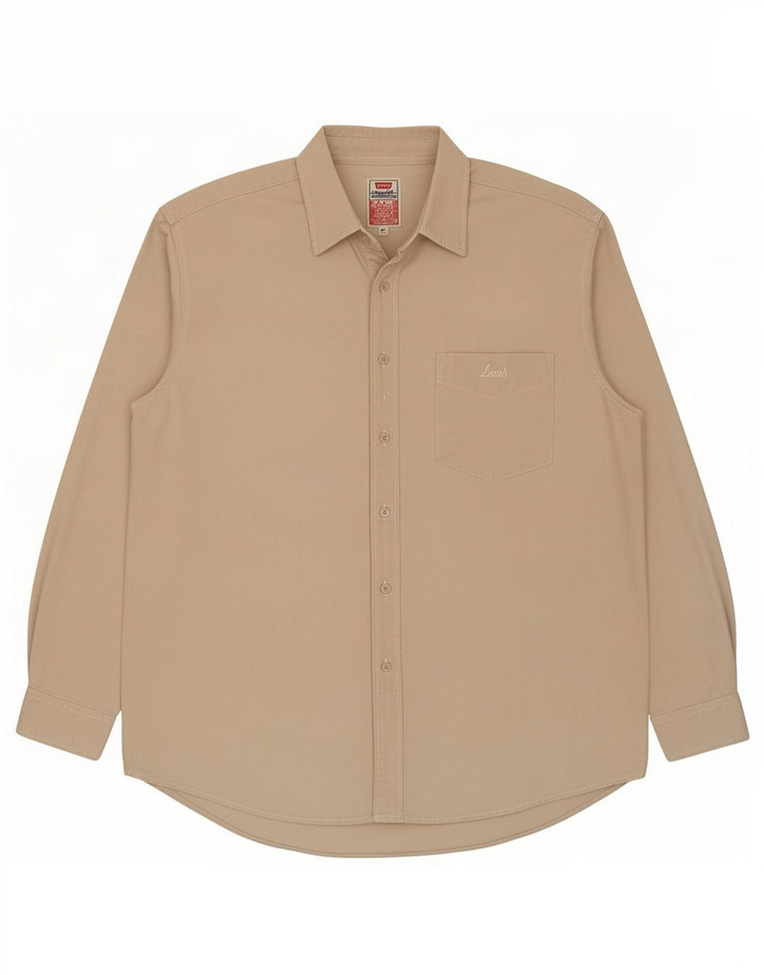 Levi's Chemise Homme Large Beige Coton