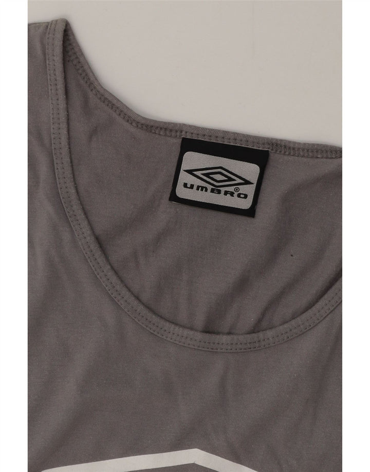 UMBRO Débardeur Graphique Homme XL Gris Coton