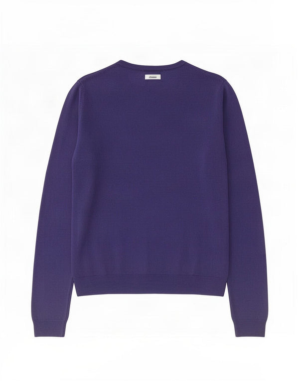 Marks & Spencer Pull col bateau pour femme UK 14 Large Acrylique Violet