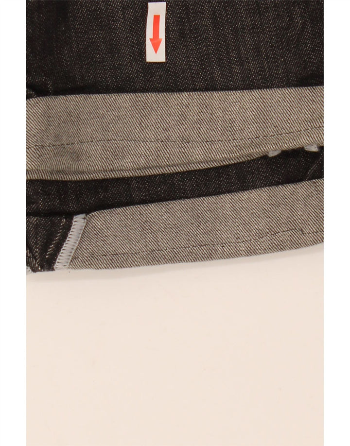 Gas Jean Droit Femme W31 L26 Noir Coton