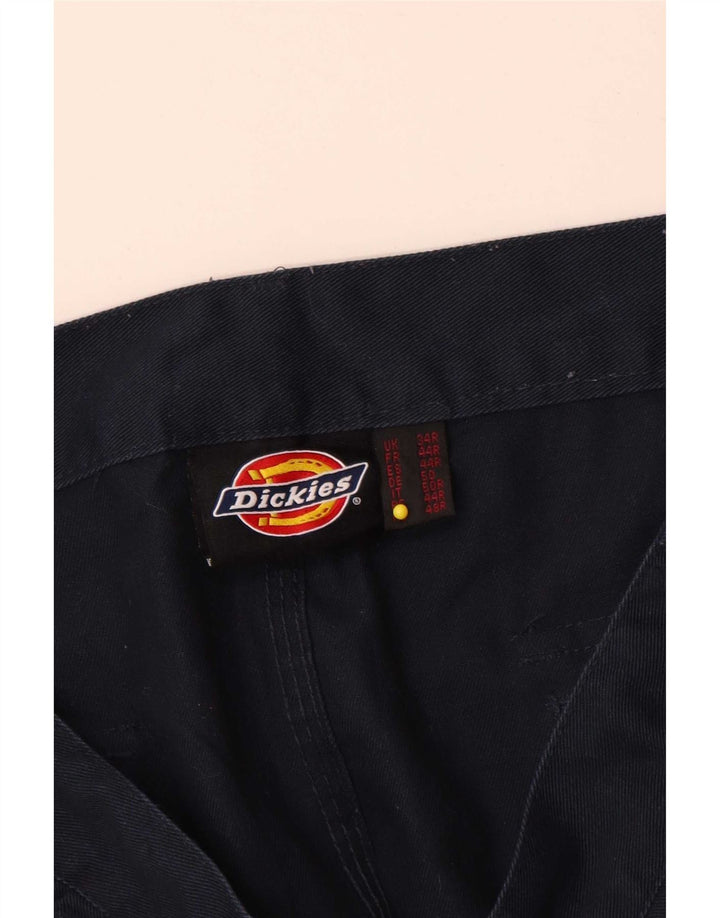 Dickies Pantalon Cargo Pegged Homme W34 L30 Bleu Marine Polyester