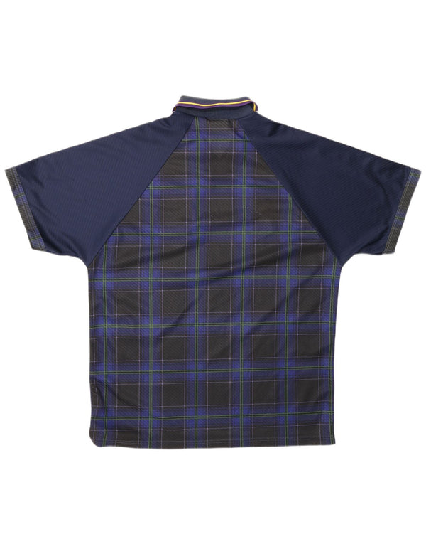 Umbro Maillot de football Ecosse domicile 1994-1995 pour homme, grand, bleu marine
