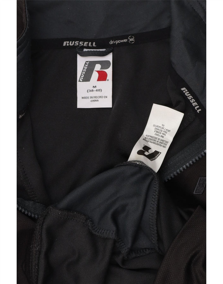 RUSSELL ATHLETIC Veste de survêtement pour homme UK 38/40 Medium Noir