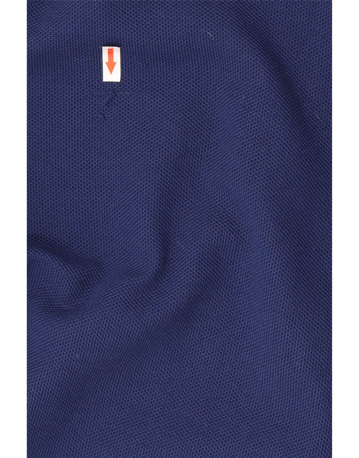 Asics Veste de survêtement à capuche graphique pour hommes, grand, bleu, colour block