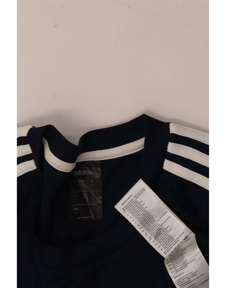 ADIDAS T-Shirt Climalite Homme Bleu Marine Moyen Polyester