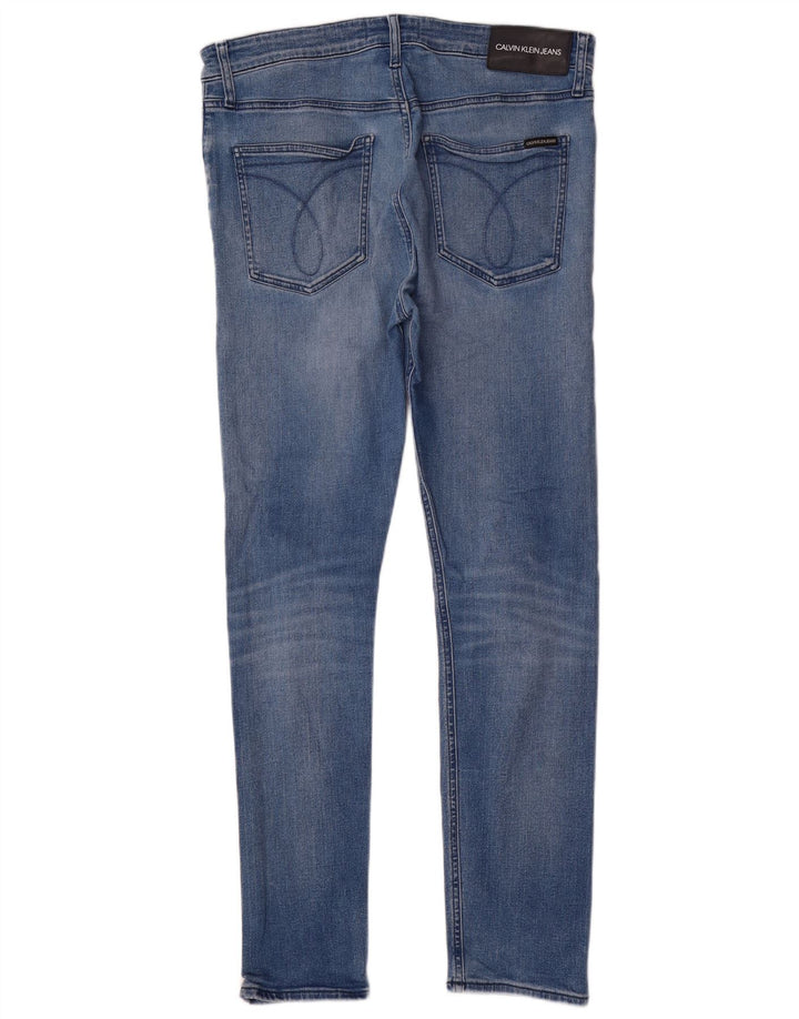 Calvin Klein Jean skinny homme W34 L32 bleu coton