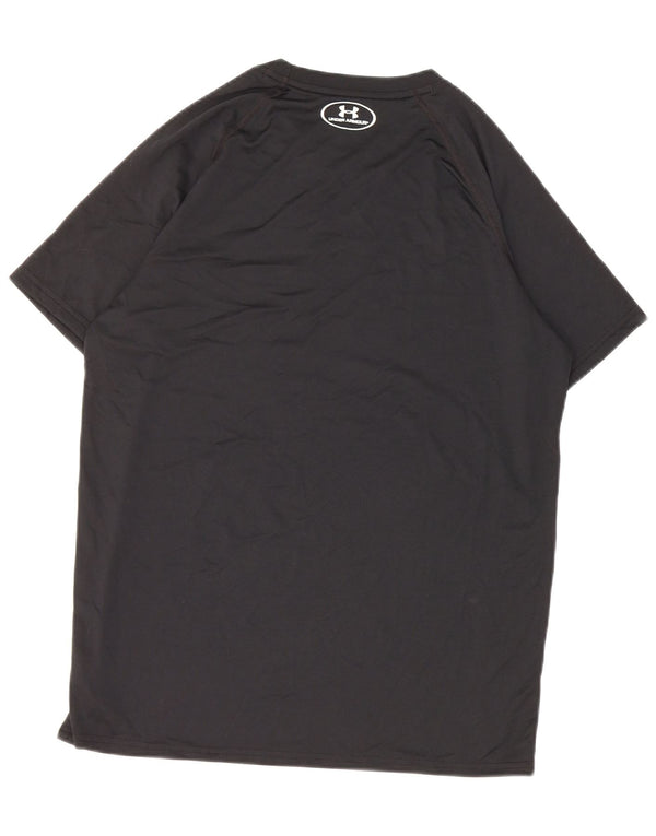 Under Armour T-Shirt Heat Gear Homme Petit Noir Polyester
