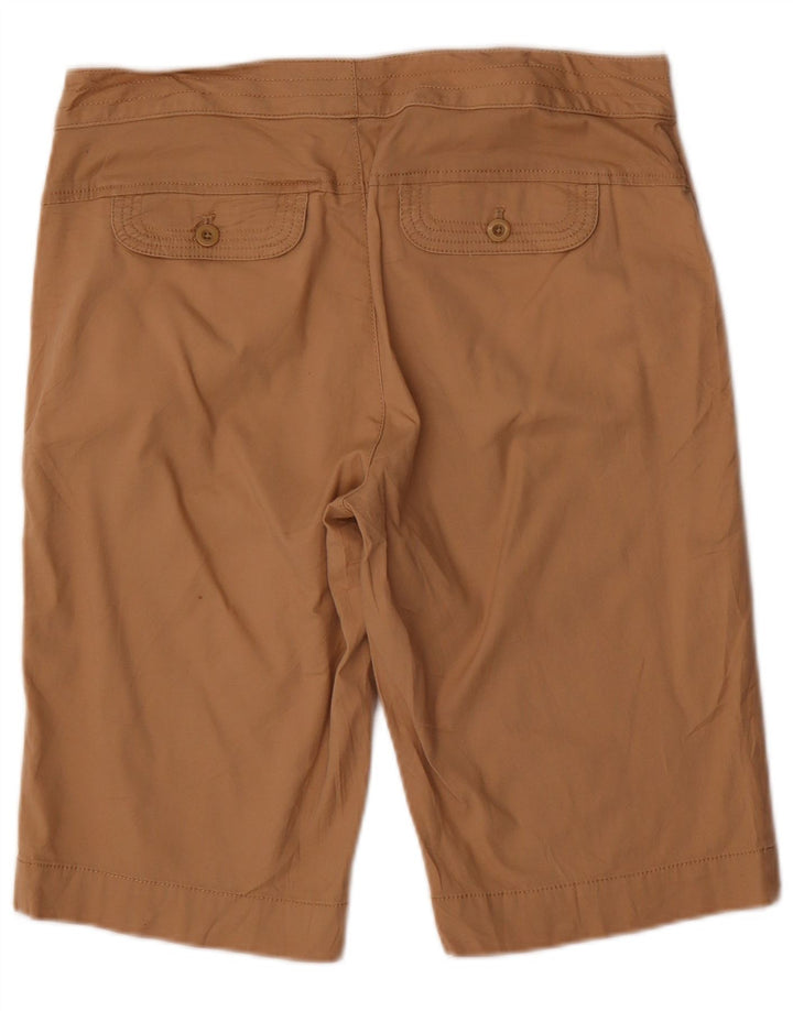 IZOD Bermuda Femme US 8 Medium W32 Coton Marron
