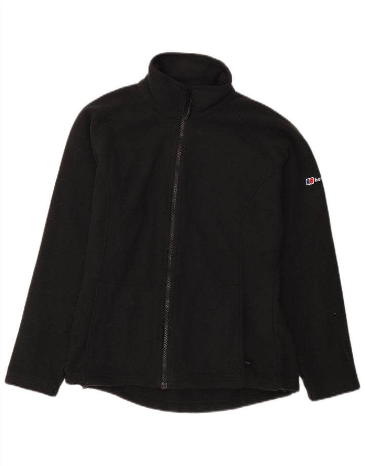 Berghaus Veste polaire doublure femme UK 10 petit noir polyester
