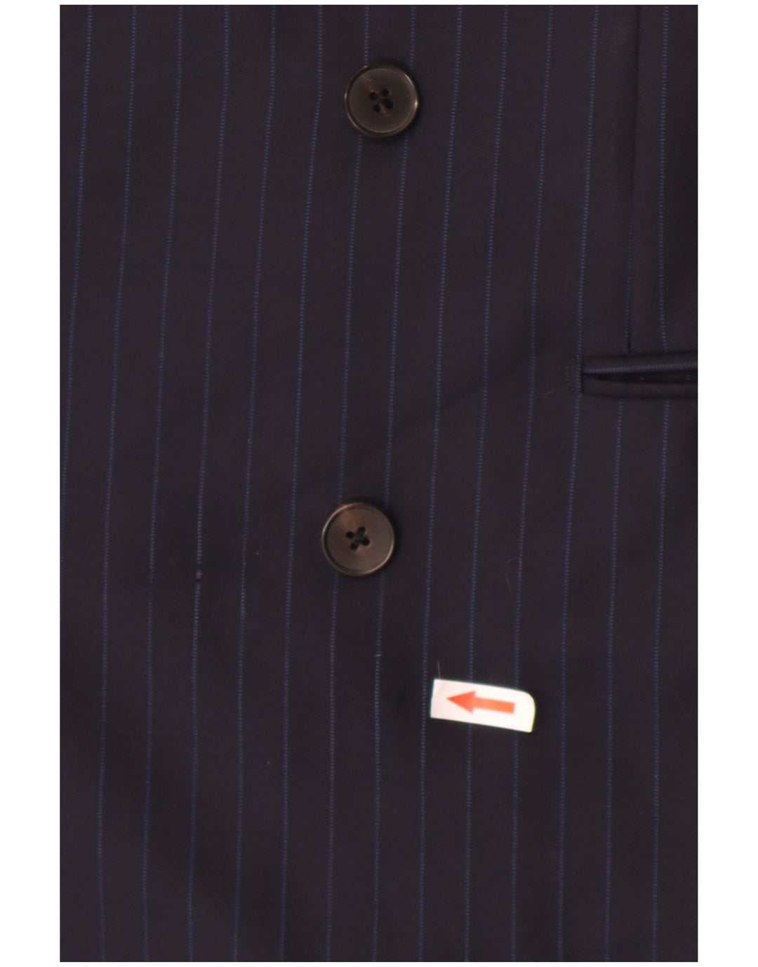 Ermenegildo Zegna Veste Blazer Homme IT 48 Bleu Marine Moyen Classique