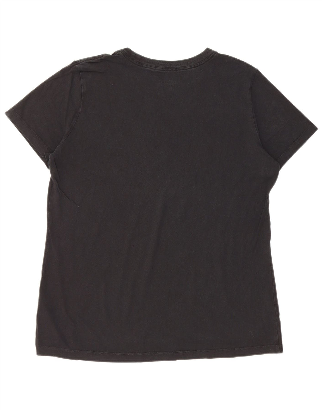 NIKE T-shirt graphique pour femme UK 16 Large Noir