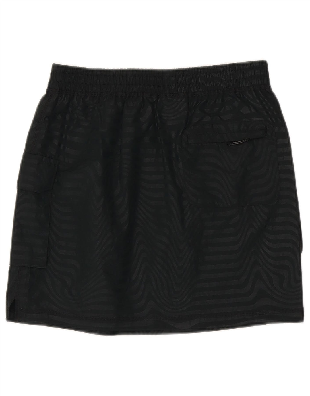 Converse Jupe Cargo Femme Petite W27 Nylon Rayé Noir