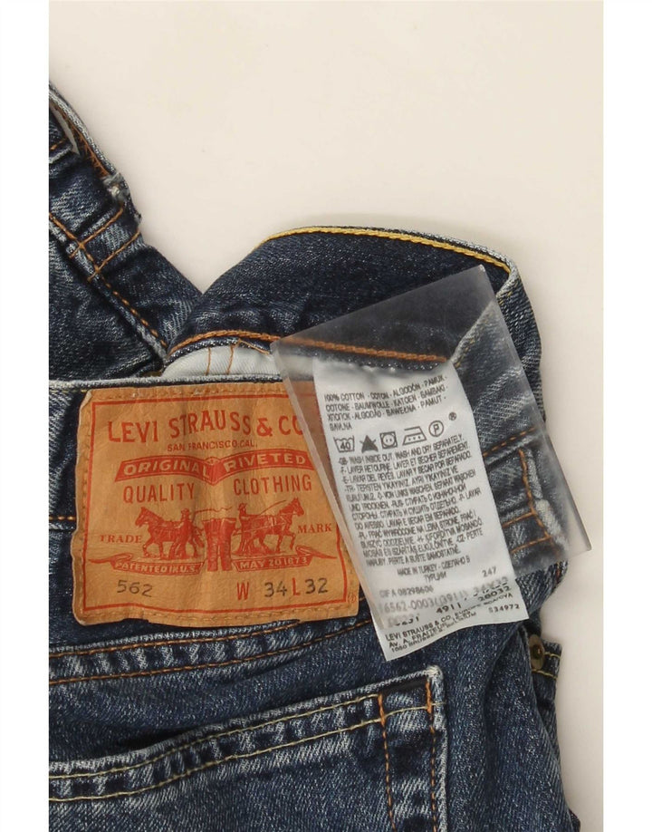 Levi's Jean Droit 562 Homme Bleu W34 L32 Coton