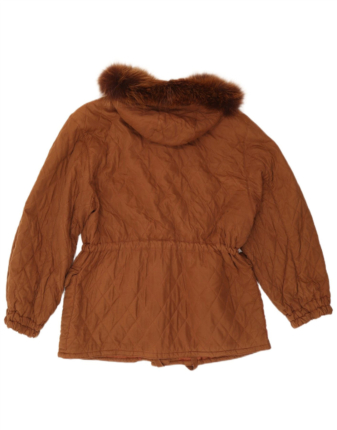 Ileana Zara Veste matelassée à capuche surdimensionnée pour femme IT 40 Small Marron