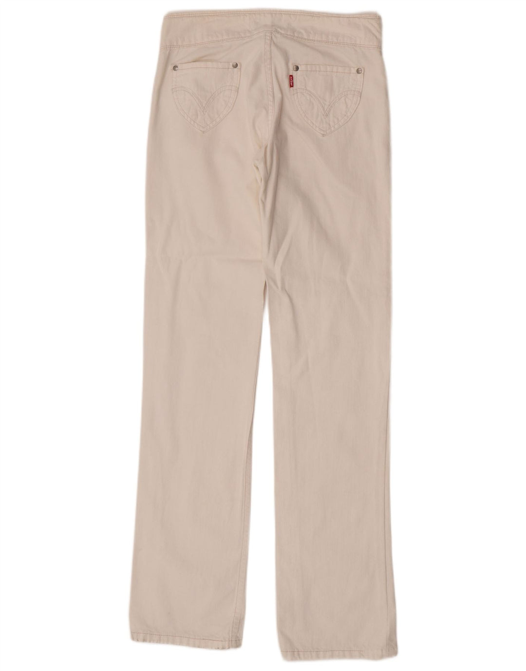Levi's Jean Droit Billie May Femme Blanc W28 L33