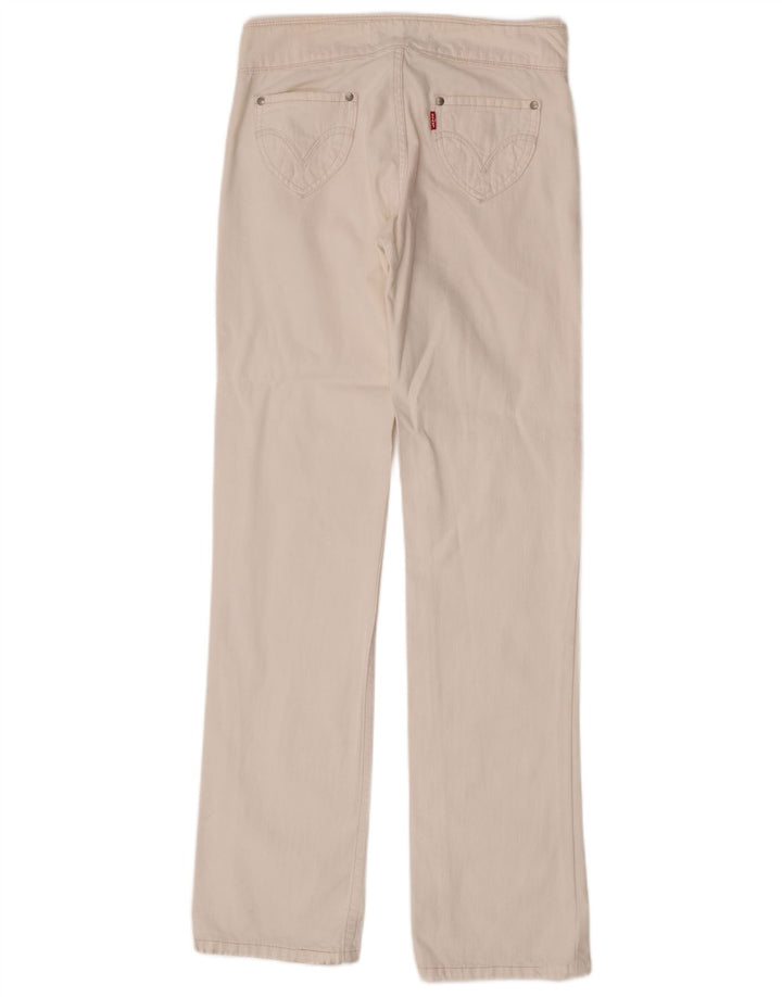 Levi's Jean Droit Billie May Femme Blanc W28 L33