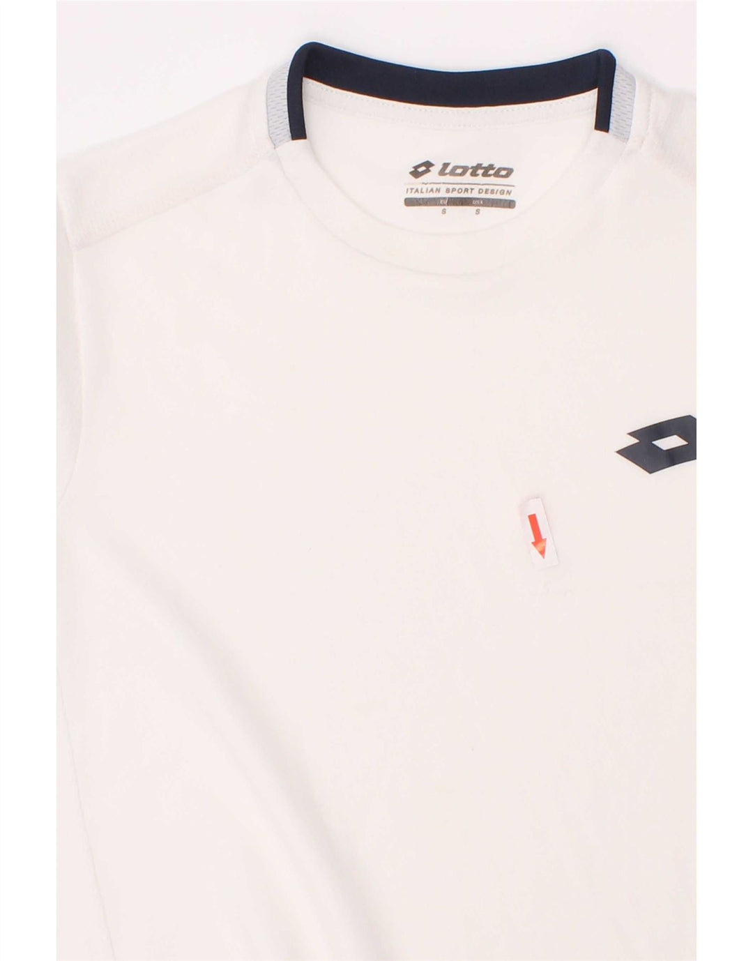 Lotto T-shirt pour femme UK 8 Small Blanc