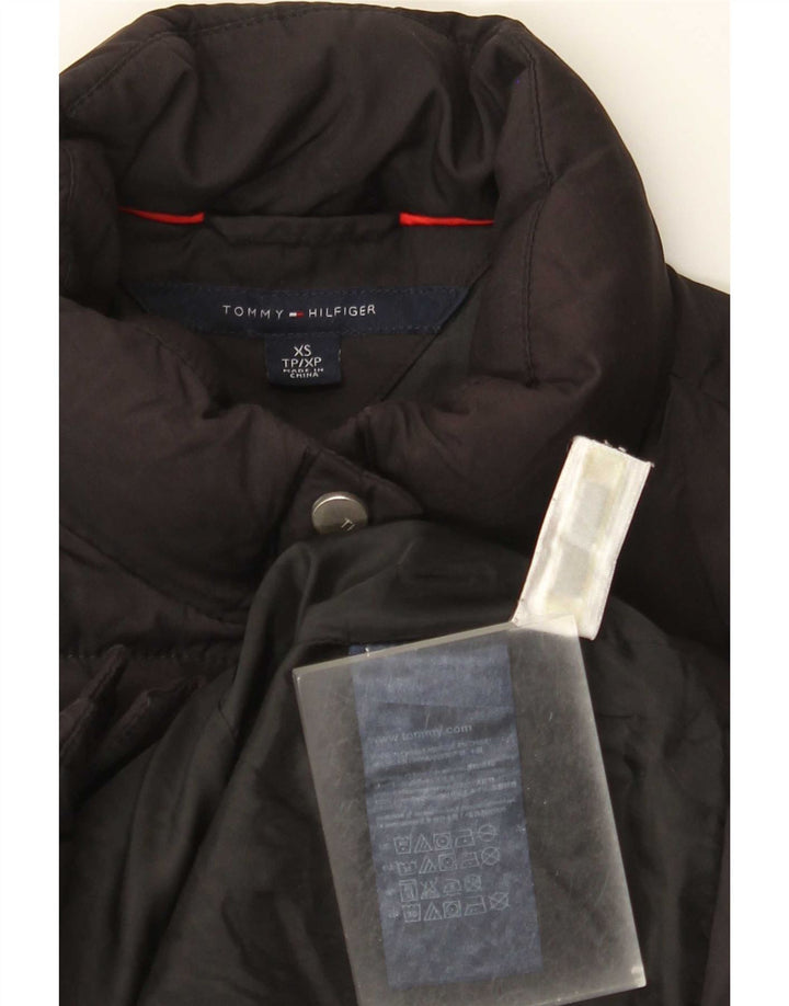 Tommy Hilfiger Gilet rembourré pour femme UK 6 XS Noir Polyester