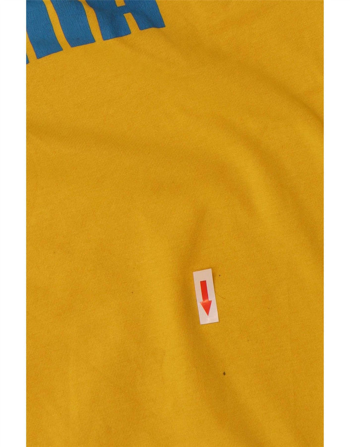 Puma T-Shirt Graphic Homme Petit Jaune