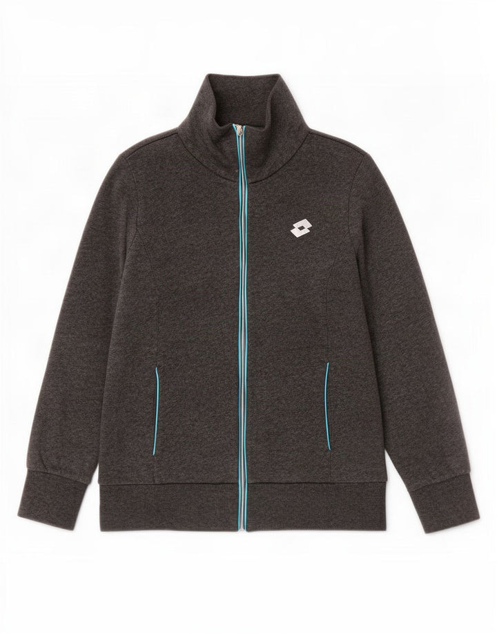 Lotto Veste de survêtement pour femme UK 14 Large Gris Coton
