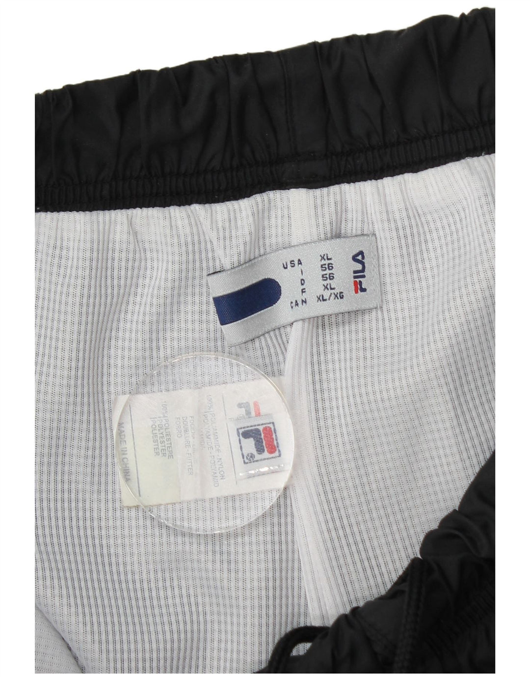 Fila Pantalon De Survêtement Joggers XL Noir Polyamide Homme