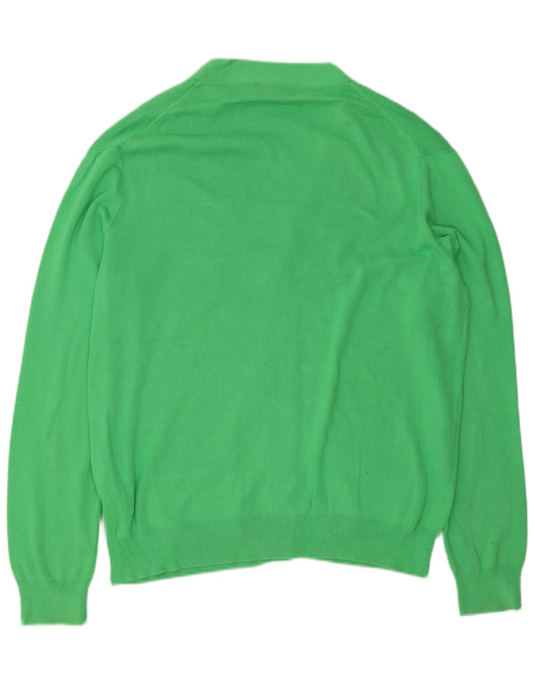 Polo Ralph Lauren Pull Cardigan Homme Grand Coton Vert
