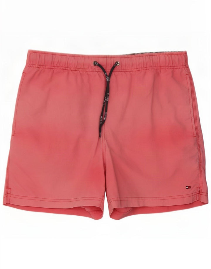 Tommy Hilfiger Short de Bain Homme Rose Moyen Polyester