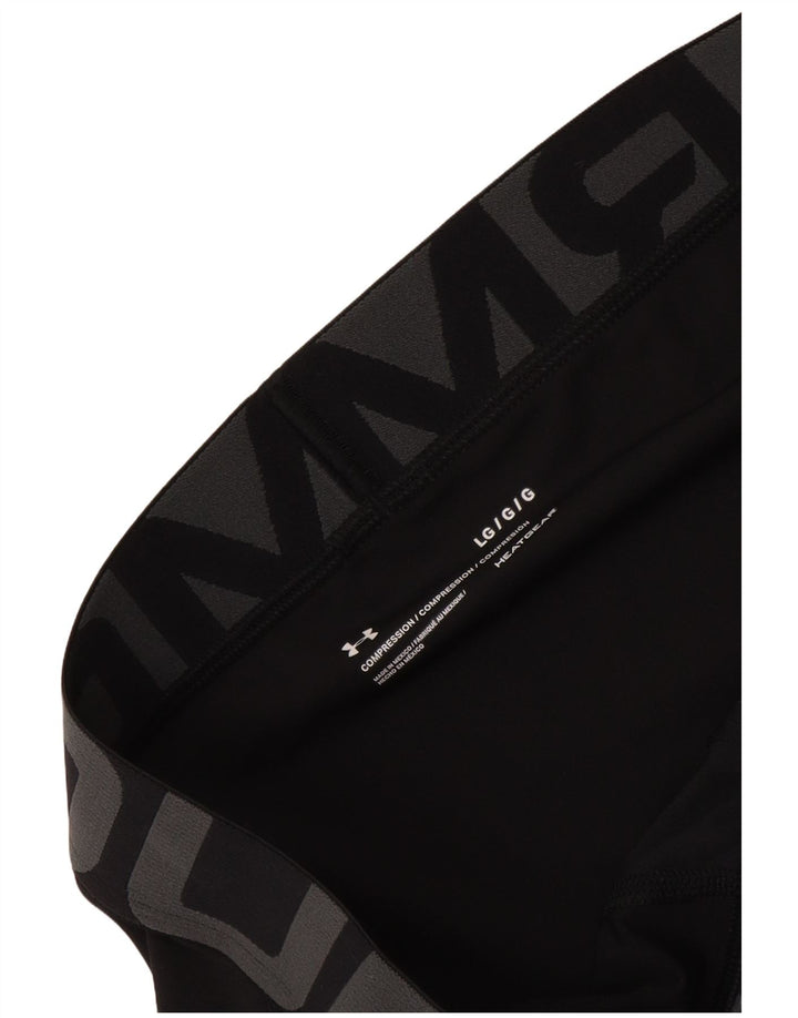 Under Armour Legging de compression pour femme UK 14 Large Noir