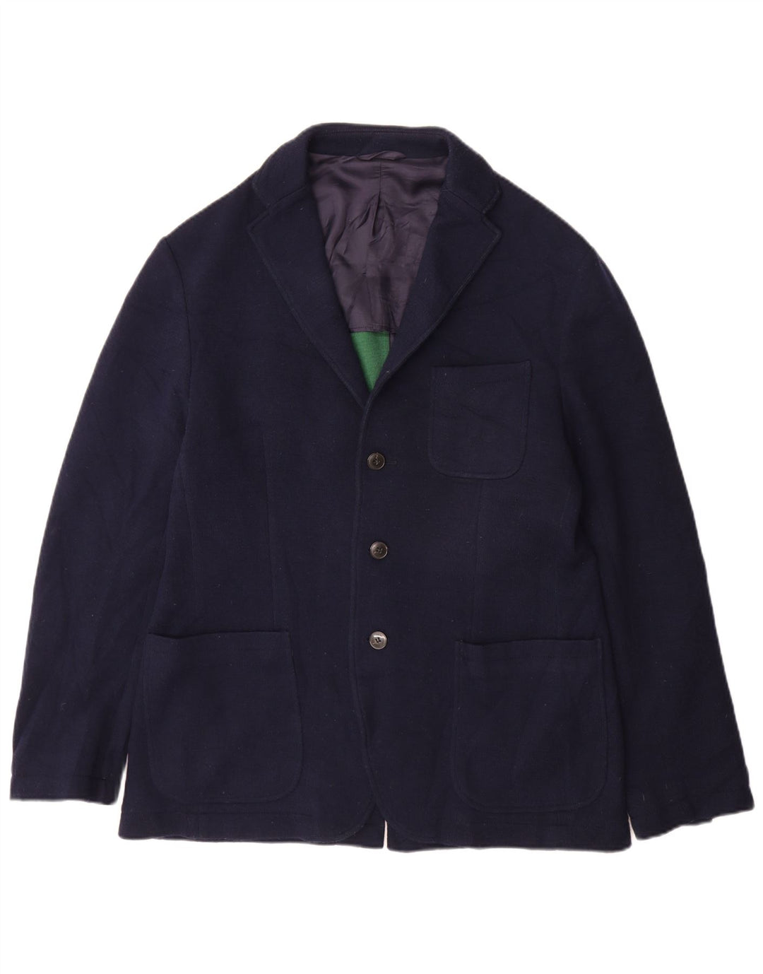 Fred Perry Veste Blazer 3 Boutons Homme IT 42 XL Bleu Marine Coton