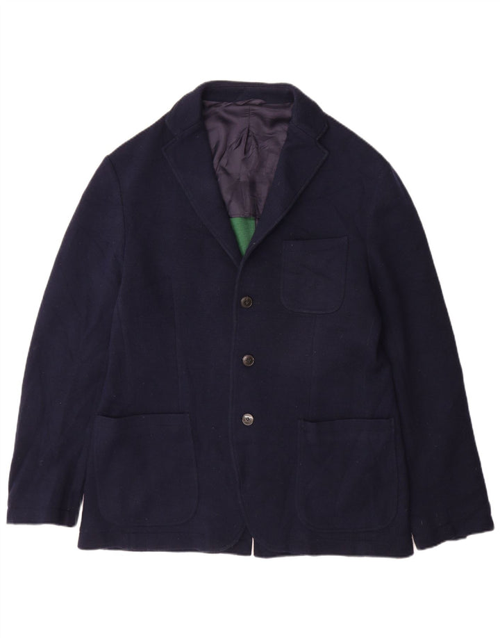 Fred Perry Veste Blazer 3 Boutons Homme IT 42 XL Bleu Marine Coton