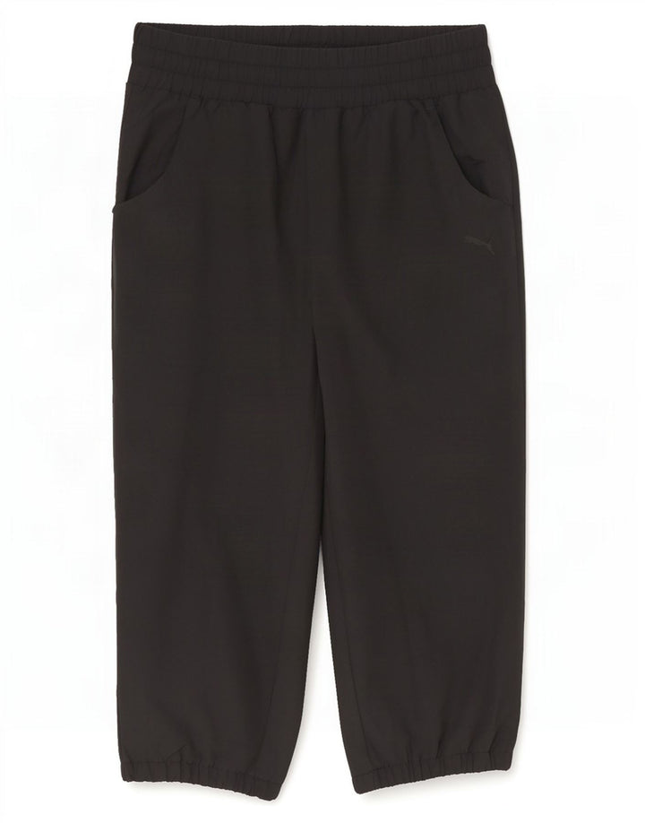 Puma Pantalon de survêtement Capri pour femme UK 10 Small Noir