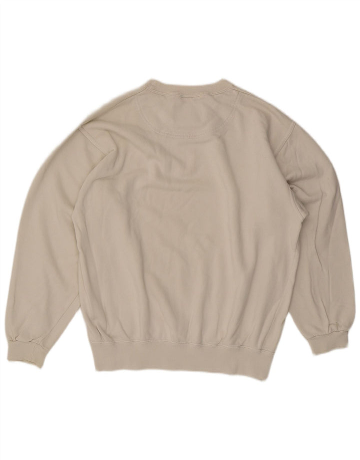 Champion Sweat-Shirt Homme Blanc Moyen Coton